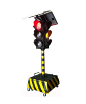 西和太阳能移动信号灯